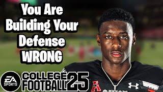 Why You Have Been Building Your Defense WRONG in College Football 25