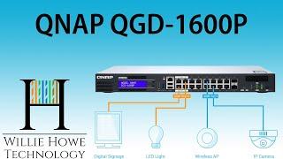 QNAP EDGE COMPUTING SWITCH - QGD-1600P