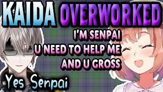 For Kaida Haru, Cooperation with her is overwork[Haru Kaida/Himawari Honma/NIJISANJI CLIP]