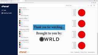 How to check disk usage of directory and bandwidth usage with WRLD Hosting