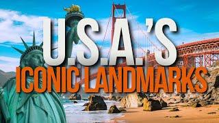 Usa Iconic Landmarks From Statue Of Liberty To Hollywood Sign | Must Visit Landmarks In Usa