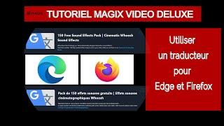 Tutoriel MVD 2020: utiliser un traducteur pour Edge et Firefox