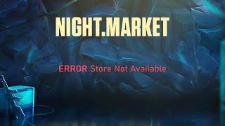 GLITCHED NIGHT MARKET 2022 VALORANT