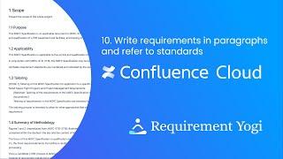 Create requirements from paragraphs in Confluence Cloud - Requirement Yogi