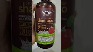 WOW SKIN SCIENCE APPLE CIDER VINEGAR SHAMPOO | AISHU's CORNER