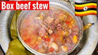 How to prepare beef stew in a box #healthyafricanfood