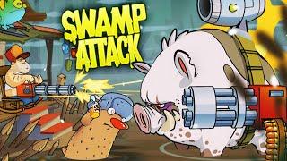 ДУЭЛЬ МИНИГАНОВ - ГИГАНТСКИЙ СВИН БОСС против БОЛОТНОГО ТОЛСТЯКА / Swamp Attack