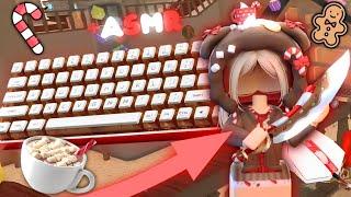 MM2 CHRISTMAS MONTAGE WITH KEYBOARD ASMR || (Murder Mystery 2)