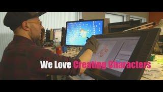 Inside Brown Bag Films Animation Studio