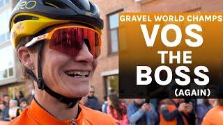 UCI Gravel World Champs 2024: Vos Takes Her 14th World Championships