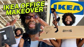 IKEA OFFICE MAKEOVER BUT MAKE IT UGLY!!!