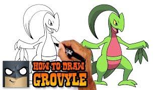 How to Draw Pokemon | Grovyle