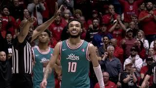 Highlights: Lobos Defeat #16 Utah State 99-86 (1/16/24)