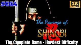 The Revenge of Shinobi (Mega Drive): Hardest Difficulty, Full Game (2K/60FPS)