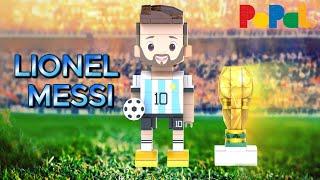 Lionel Messi Figure from Popal Showcase #messi #messifans #lego #soccer #football