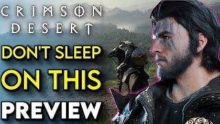 Crimson Desert Left Me STUNNED! - HONEST Impressions (Crimson Desert Preview)