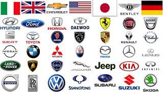 AMERICAN vs GERMAN vs ITALIAN vs BRITISH vs FRENCH vs JAPANESE LEGENDARY CAR BRANDS EXPLAINING