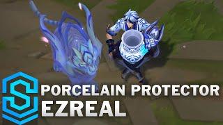 Porcelain Protector Ezreal Skin Spotlight - Pre-Release - League of Legends