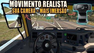 ETS2 Controle a CÂMERA com os OLHOS | Tutorial e Instalação BEAM EYE TRACKER