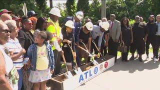 Groundbreaking celebration held for Doctor's Memorial Park in Atlanta