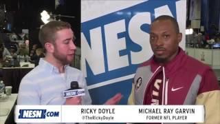 Michael Ray Garvin NESN Super Bowl Interview