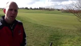 Manston Golf Centre - Aaron Galbraith PGA, how to play the 9th (12)