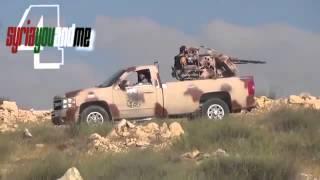 new cars and weapons for Syrian Rebels - a gift from america