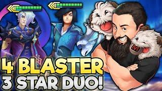 4 Blaster - The Blue Duo Blasting Off Again!! | TFT Magic & Mayhem | Teamfight Tactics