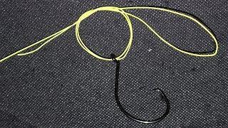 EASIEST fishing knot! How to tie palomar knot - Fishing knots for lure, hooks, swivels