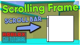 Roblox GUI Scripting Tutorial #7 - Scrolling Frames (Beginner to Pro 2020)