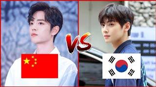 Top 10 Most Handsome Chinese Actors Vs Most Handsome Korean Actors