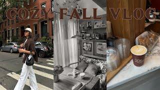 FALL WEEK IN MY LIFE  //west village dinner, Vestiare Collective haul, fall outfit inspo + more!