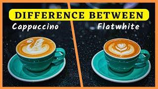 BEGINNER BARISTA Guide : LEARN The Difference Between a Flat White vs Cappuccino