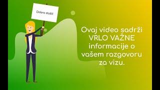 Razgovor za vizu - važne informacije