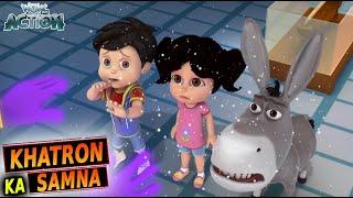 Vir Ko Kya Huva? | Vir The Robot Boy | Khatron Ka Samna 2025 | 92 | Vir Cartoon Wow Action