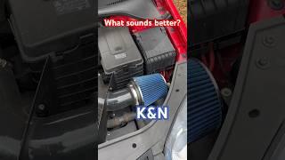 What sounds better? #K&N or #ramair air filters? #gti #airfilter #automobile #golfgti #carfilter #ca