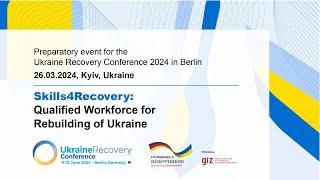 Skills4Recovery: Qualified Workforce for Rebuilding of Ukraine