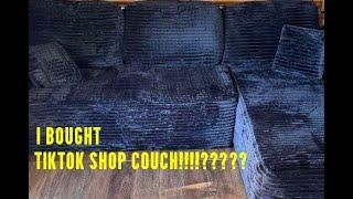 UNBOXING TIK TOK SHOP COUCH IN A BOX !! Scam or grand slam?