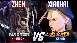 SF6 ▰ ZHEN (M.Bison) vs XIAOHAI (Cammy) ▰ High Level Gameplay