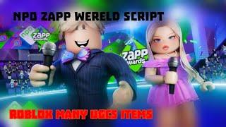 NPO ZAPP WERELD SCRIPT MANY UGC's Items