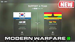 MODERN WARFARE 2 FC SUPPORT A TEAM EVENT! - WHO TO CHOOSE KOREA VS GHANA! (MW2 WORLD CUP EVENT)