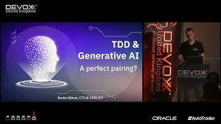 TDD & generative AI - a perfect pairing? by BOUKE NIJHUIS