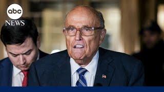 Rudy Giuliani satisfies Fulton County election workers' $148 million defamation case