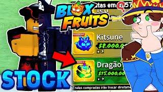 COMO SABER E PREVER O STOCK DE FRUTAS DO BLOX FRUITS!