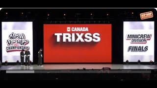 Trixss - CAnada  | Bronze Medalist MiniCrew Division | 2024 World Hip Hop Dance Championship