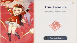 STORY QUEST : Klee - True Treasure full story Genshin Impact