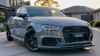 2020 Audi RS3 sedan in Nardo Grey (quick walk around in 4K HDR)