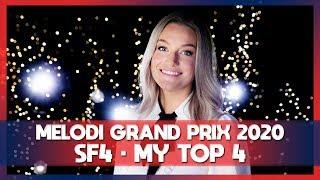 MGP 2020  • Semi Final 4 • My Top 4 • Eurovision 2020