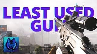 LEAST used gun in Battlefield 4