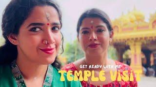 ️ TEMPLE VISIT WITH CHECHI - GET READY WITH ME || ABHIRAMI SURESH || AMRUTHA SURESH